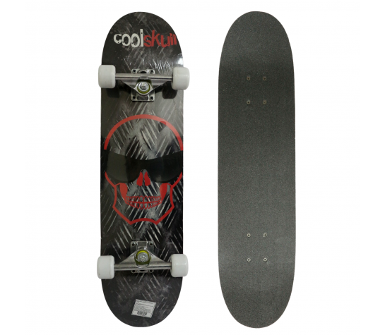 Скейтборд деревянный "Cosmoride" 222B Cool skull image